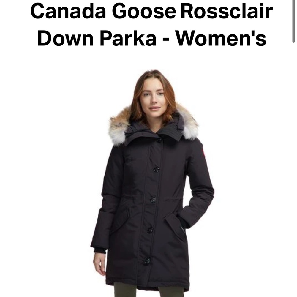 Canada Goose Rossclair navy parka, for -20 degree!